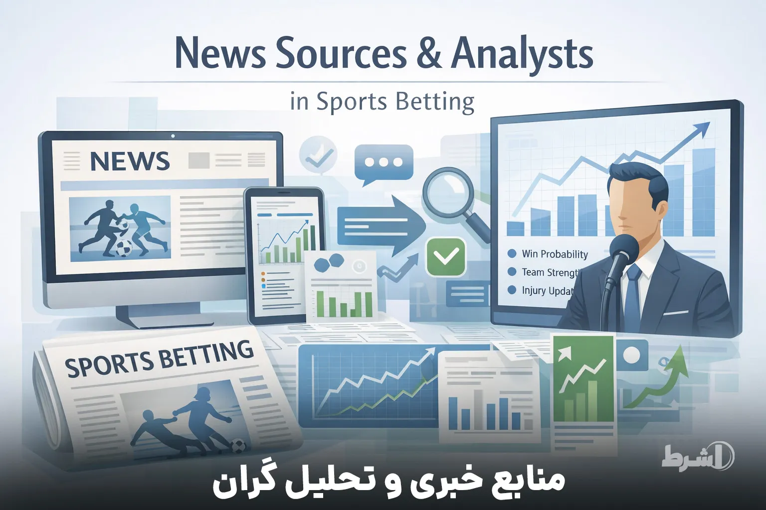 منابع خبری و تحلیل گران