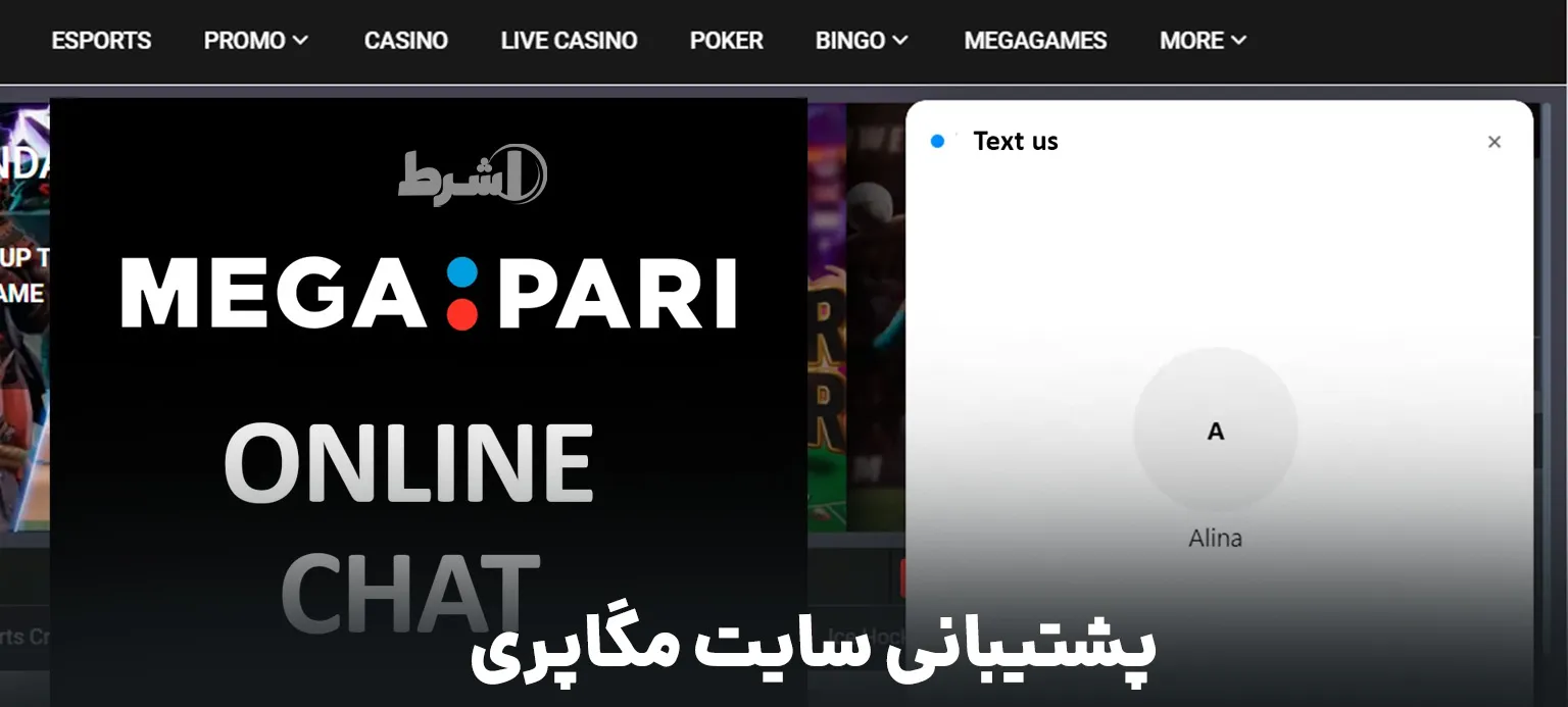 پشتیبانی سایت مگاپری